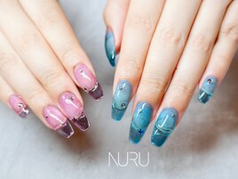 夏/個性派/クリア/長さ出し/新宿