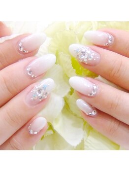 ネイルサロン ディーバ ギンザ(Nail salon Diva GINZA)/ホワイトクリスタル
