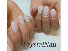 クリスタルネイル イオンモール広島府中店(CRYSTAL NAIL)/フラワーネイル