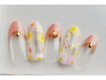 プレンティー 北千住西口店(plenty)/お花ネイル