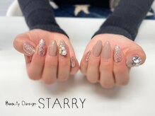 スターリー(STARRY)/ワンカラー　ビジュー　パール