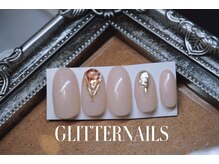 グリッターネイル(GLITTER NAILS)/【定額ネイルコース】