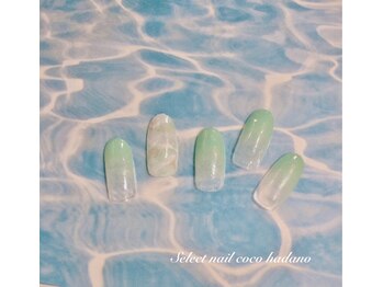 セレクトネイル ココ 秦野店(SELECT NAIL COCO)/夏の天然石