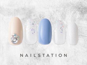 ネイルステーション ルミネ北千住店(NAIL STATION)/キラキラネイル/パラジェル