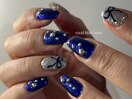 個性派ニュアンスネイル