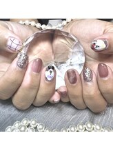 ジェリーフィッシュ(jelly fish)/持ち込みデザイン(4本アート)