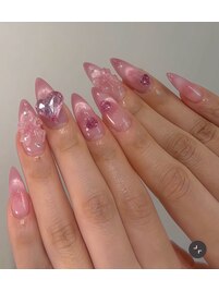 ピンクマグネットフレンチ