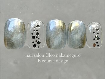 クレオ 中目黒店(Cleo)/インク×ホロニュアンスネイル