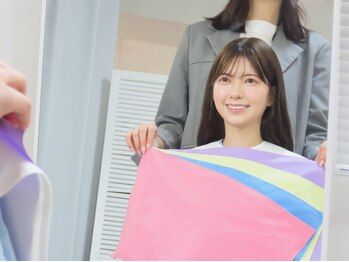 ビューティースタイル 大阪心斎橋(BeautyStyle)の写真/－５歳肌でキレイ見えするパーソナルカラー診断！くすみが気になる大人女子に◎〈骨格診断・顔タイプ診断〉