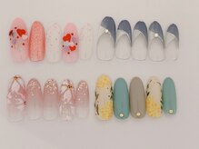 ネイルサロンアンドジュエリー アリュール(ALLURE)/3月定額デザインC(¥6370）