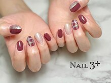 ネイルスリープラス(Nail 3+)/あったかニュアンスチェック☆