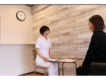 スーリール 鍼灸院 整体院(sourire)/カウンセリング