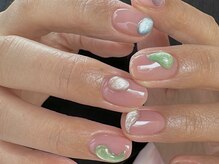 エンネイル 池袋店(en nail)/マグネットニュアンスネイル