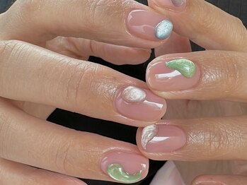 エンネイル 池袋店(en nail)/マグネットニュアンスネイル