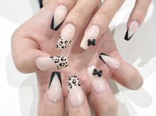 サロン ド リリー(salon de Lily)/《パラジェル》ヒョウ柄ネイル