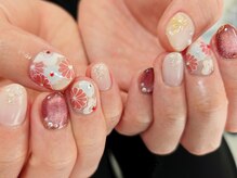 ネイルフロンティア 吉祥寺(NAIL FRONTIER)/F和柄フラワー14980円
