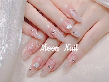 ムーンネイルサロン 池袋東口店(Moon Nail Salon)の写真/初めての方にもおすすめ!!肌なじみの良い色味で“おしゃれ見え”する指先へ♪大人可愛いネイルが楽しめる◎