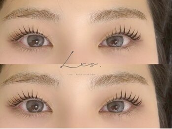 ラグシス(Luxis.)の写真/まつげが上がりにくい方もお任せ◎自まつげの状態を見極めて根本からしっかり立ち上がるまつげパーマ♪
