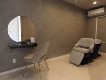 head spa salon"ete"【ヘッドスパサロン エテ】の雰囲気(完全個室のプライベート空間です。)