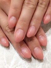 レディグリッター(Lady glitter)/コーラルピンクグラデ