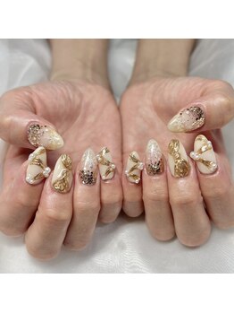 エムネイル ブランチ(Mネイル branch)/satomi担当:ゴージャス冬ネイル