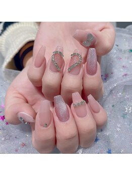 クイーンズビューティーサロン 新宿本店(Queen's beauty salon)/チップ長さだし定額コース