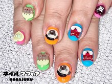 ネイルマフィア 原宿(NAIL MAFIA)/推しネイル/キャラ/3D