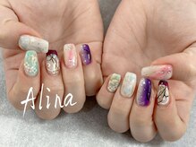 エリナネイルサロン池袋(Alina Nail Salon)/持ち込みデザイン