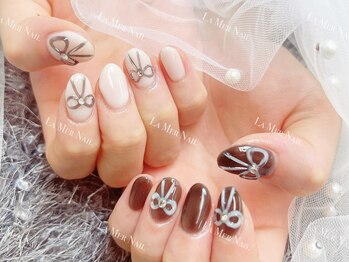 ラメール(La mer)/リボンネイル