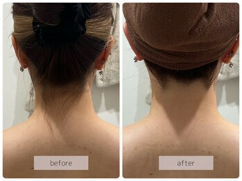 リバース 大阪店(Rebirth)/こだわりのうなじシェービング