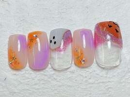 ニュアンスHalloweenネイル