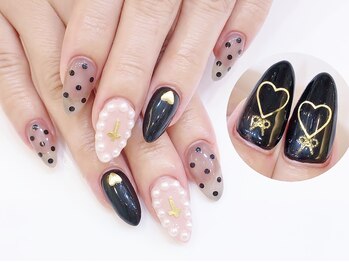 ネイルコレクション ピンク(Nail Collection Pink)/ジェル定額￥8990☆囲みパール