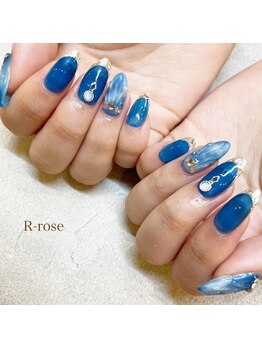 アールローズ(R-rose)/人魚の鱗ネイル ¥11550