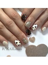 アールネイルドットコム(R*NAIL.com)/バレンタインネイル