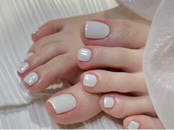 ラッキーネイル(lucky nail)の写真/フットネイル/ケアのクーポン充実☆マグ/フラッシュ/持ち込みデザイン可◎映える華やかなフットネイルを◎