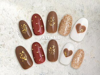 ファストネイル 南大沢店(FAST NAIL)/ハート/ドット11828】