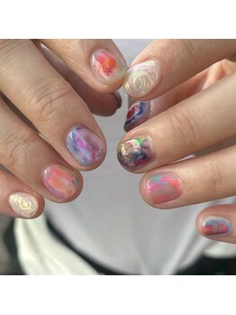 ファンクションネイルズ 表参道 原宿(FUNCTION NAILS)の写真/【付替えオフ無料】自由にオーダーできるデザインor毎月変わる定額デザインで最先端ネイルが楽しめます