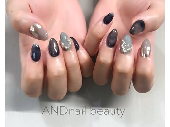 春ネイル/ニュアンス/藤沢