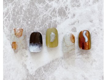 ～色々MIXニュアンスネイル～