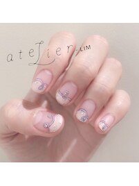 くるくるリボンフレンチ