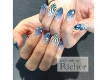 エスフィーネイルサロン リシェル(Esfy nailsalon Richer)/花火ネイル
