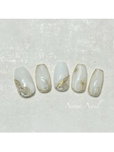 ナナネイル(Nana.Nail)/ニュアンスホワイトベージュ
