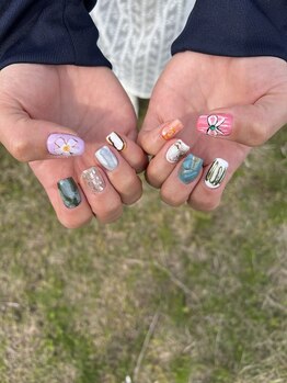 オーラネイル(Aura nail)/個性派ネイル