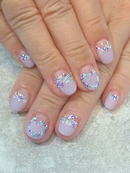 ガーデン ヘア&エステ&ネイル Garden/お花アート