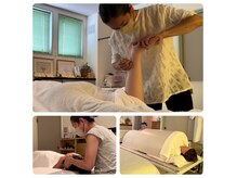 全身矯正≫サウナ→ボディ→小顔、順を追うごとに本来の位置へ