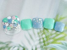 ティーエヌ 辻堂店/フット定額ネイル☆7700円