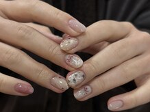 サトリネイルルーム(Satoril..nail room)/持ち込みdesign/nuance flower *