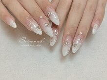 ソアンネイル(Soan nail)/ホワイトグラデーション