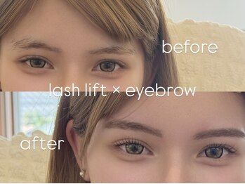 ファミーユ 太田(Fameu)/lash lift × eyebrow
