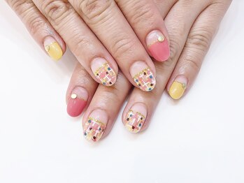 ネイルコレクション ピンク(Nail Collection Pink)/ジェル放題★ツイード